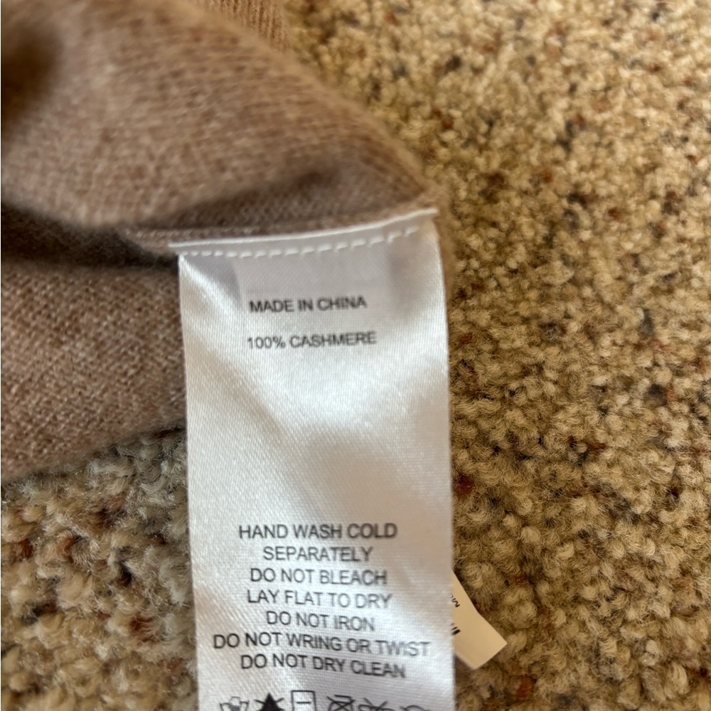 Quince Tan Sweater - Picture 2 of 3